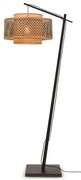 Lampadar eco din bambus Bhutan L negru, 50cm