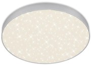 Plafonieră LED Briloner 7075-414 STAR SKY LED/24,5W/230V d. 38 cm argintiu