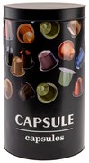 Recipient pentru capsule de cafea negru Black3D – Dakls