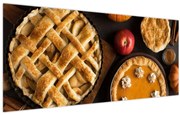 Tablou - Plăcintă de dovleac (120x50 cm)