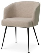 Scaun elegant design LUX Aiden, Renato off-white