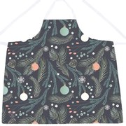 Șorț din bumbac cu motive de Crăciun Butter Kings Christmas