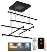 Lustră LED dimabilă aplicată LED/100W/230V 3000-6500K + telecomandă