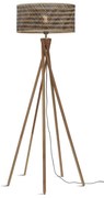 Lampadar eco din bambus Java 5-legs nat/50x22, bl/nat