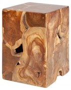 Masuta design unicat Square 30cm Teak