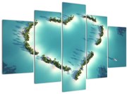 Tablou - Insulele inimii (150x105 cm)