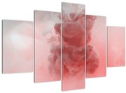 Tablou - Fum roșu (150x105 cm)