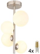 Lustră LED pe tijă RIHA 4xG9/3W/230V crom Globo 56140-4D