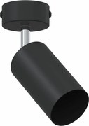 vidaXL Spot de tavan Negru 6 x 6 x 16 cm Metal