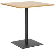 Masa Bucatarie/Dining Nero MDF Stejar Sonoma 70x70x75cm