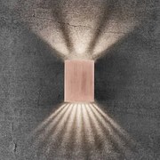 Aplica LED exterior cu iluminat up/down IP54 Fold 10 cupru 2019041030 NL