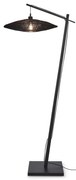 Lampa de podea eco din iuta Iguazu L 55cm negru