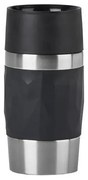 Cană termos Tefal 300 ml COMPACT MUG oțel inoxidabil/negru