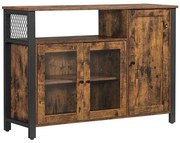 Dulap FIRA maro/negru