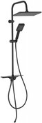 Kanto Verdeline - Set de duș dual, negru - NP94VL-BL - Ferro