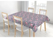Bellatex față de masă Adéla Flowers rose pink ,100 x 100 cm