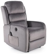 Scaun de masaj Mauri Velvet II, gri