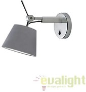 Aplica perete directionabila design modern ZYTA XS ALU gri