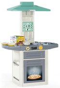 BUCATARIE CU ACCESORII PENTRU COPII PASTEL - DOLU (D2606)