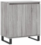 vidaXL Servantă, sonoma gri, 60x35x70 cm, lemn prelucrat