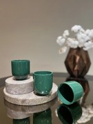 Pahar Ceramica Senso Novum (Verde Royal, Lucios, 250ml) Gresie Glazurata Manual