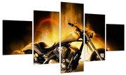 Tablou cu motocicleta (125x70 cm), în 40 de alte dimensiuni noi