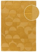 Covor din lână Flair Rugs Gigi, 160x230 cm, galben