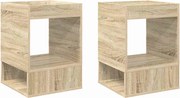 vidaXL Masă laterală 2 pcs Stejar Sonoma 40 x 40 x 56 cm Lemn compozit