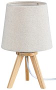 Veioza, lampa de masa design industrial Lychee natur