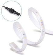 Aigostar - Bandă LED solară dimabilă, 20 W, 3,2 V, 20 m, 6500 K, IP65, cu telecomandă