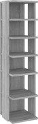 vidaXL Pantofar, gri sonoma, 27,5x27x102 cm, lemn prelucrat