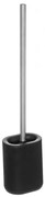 Perie WC Siliflex Black, 11.4 x 7.5 x H 53 cm