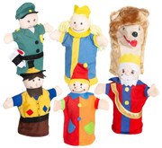 Marionete pentru mână 6 buc. – Roba