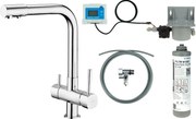 Baterie pentru bucătărie, cu kit de filtrare a apei BCHF065M