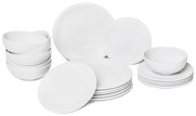 Set 18 vase de porțelan Bonami Essentials Purita, alb