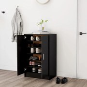 vidaXL Pantofar, negru, 60x35x92 cm, PAL