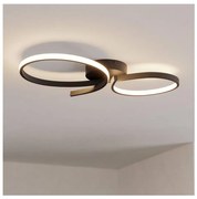Plafonieră LED Eglo 901266 SERPINS LED/21W/230V 3000K negru