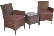 Set mobilier de gradina din polyratan