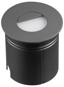 Spot LED incastrabil scari iluminat exterior IP65 ASPEN gri inchis