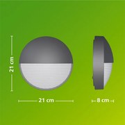 Philips - Aplica de perete pentru exterior CAPRICORN LED/4,3W/230V IP44