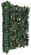 Blumfeldt Fency Ivy, frunze iedera de culoare verde inchis - gard de protecție împotriva vântului 300 x 150 cm