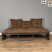 Canapea 3 locuri extensibila, Homs maro,20018