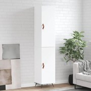 vidaXL Dulap înalt, alb, 34,5x34x180 cm, lemn prelucrat