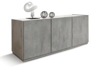COMODA BLAT STATUARIO - GRI CIMENT