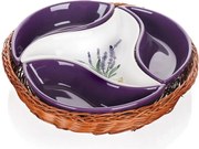 BANQUET Bol din ceramică pentru servire din 4 piese LAVENDER, BANQUET