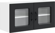 vidaXL Dulap de bucătărie Kalmar Negru 80 x 31 x 40 cm Lemn compozit