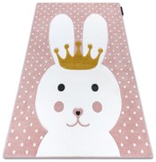 Covor PETIT BUNNY iepure roz