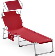 Deuba Șezlong de grădină Ibiza - bordeaux