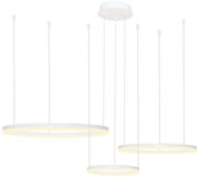 Azzardo AZ4971 - Lustră LED dimabilă pe cablu HALO LED/120W/230V alb + + telecomandă