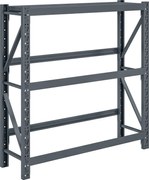 HOMCOM Raft Autoportant pentru Cutii cu 3 Niveluri, Raft pentru 6 Cutii cu Înălțime Reglabilă, 110x30x110 cm, Gri | Aosom Romania